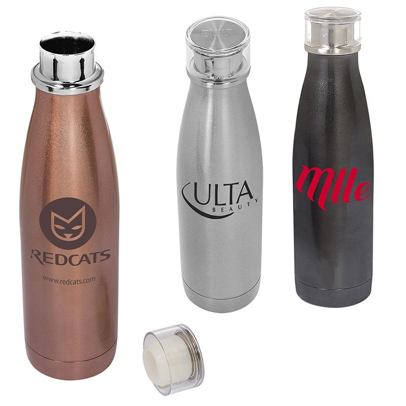 Built Gunmetal 17 oz. Perfect Seal Vacuum Insulated Bottle
