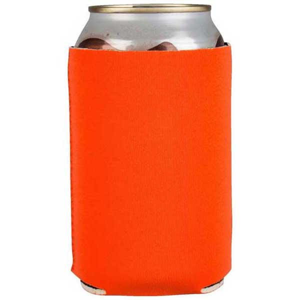 Gold Bond Inc Sun Orange Neoprene Can Holder