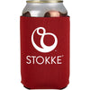 Gold Bond Inc Red Neoprene Can Holder - 2 Sided