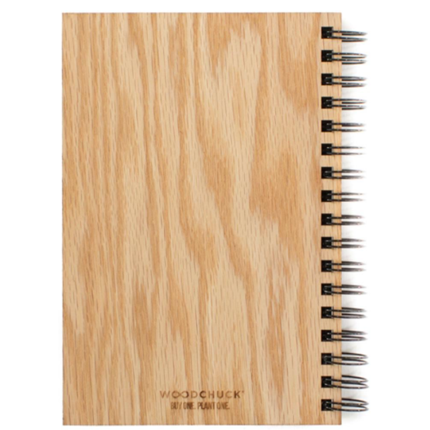 Woodchuck USA Red Oak Spiral Journal