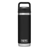 Quick Ship YETI Black 18 oz. Chug Cap Bottle